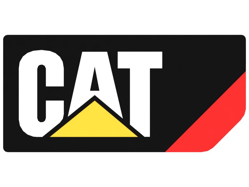 Наклейка с товарным знаком CAT