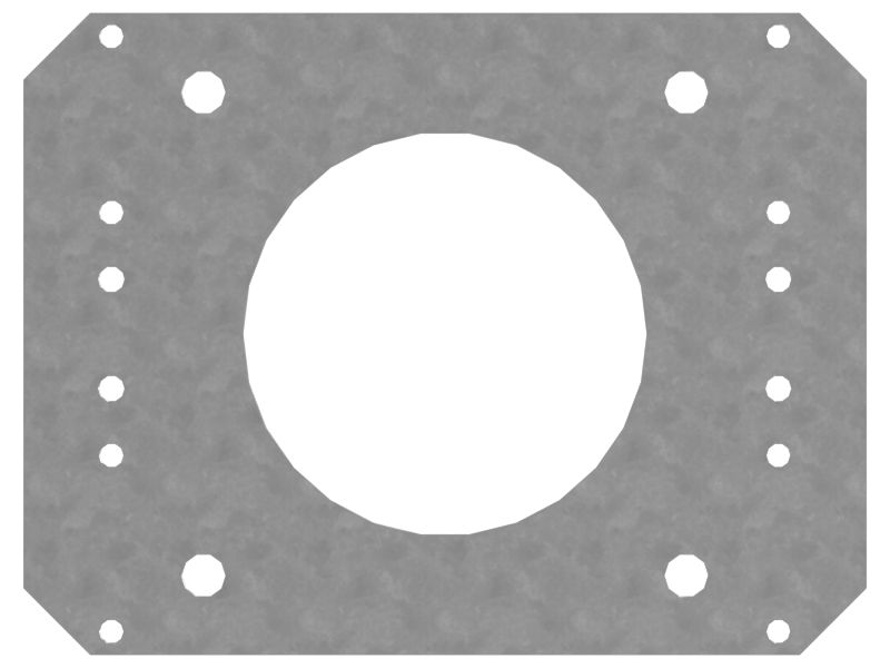 Торцевая пластина стояночного тормоза, толщина 32 мм