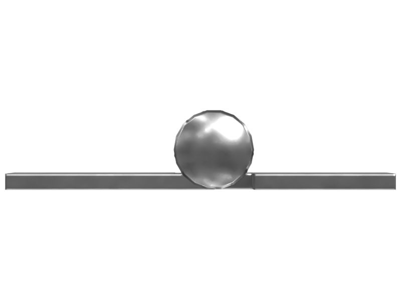 Рояльная петля, длина 152,4 мм