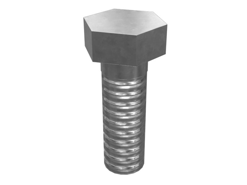 Болт с шестигранной головкой, M12-1,75 35 мм