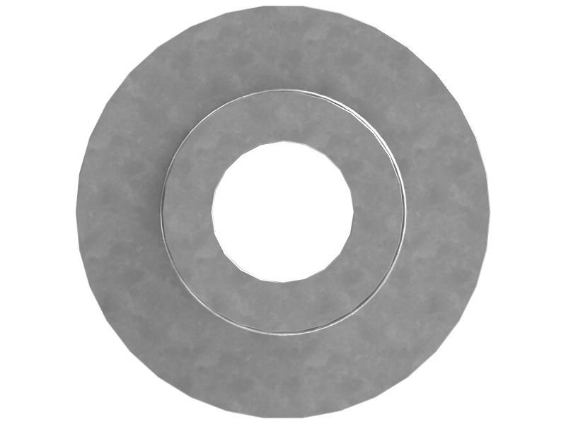 Полая обжимная прокладка, длина 16,5 мм