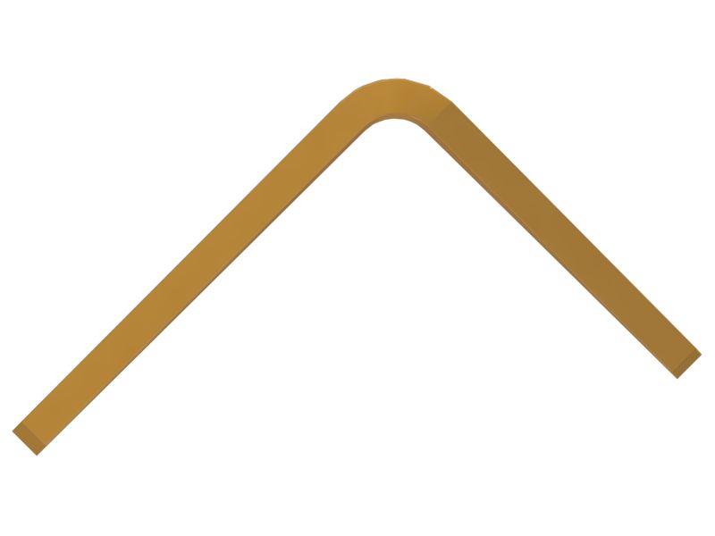 Угловая накладка пластины козырька