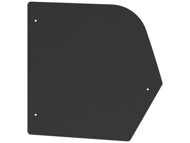 Левое переднее стекло экскаватора