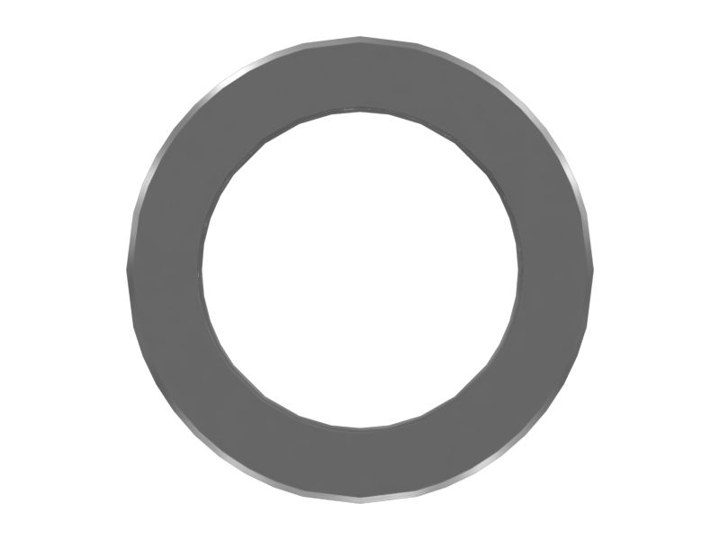 Полая прокладка, длина 42 мм