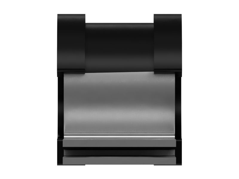 Петлевой зажим с подкладкой, внутренний диаметр 17 мм