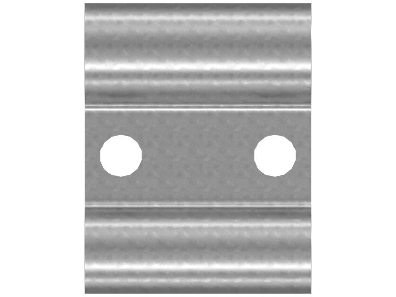 Зажим для двух труб