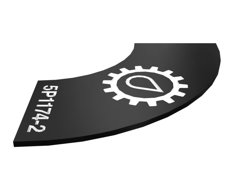 Наклейка для крышки маслоналивной горловины коробки передач