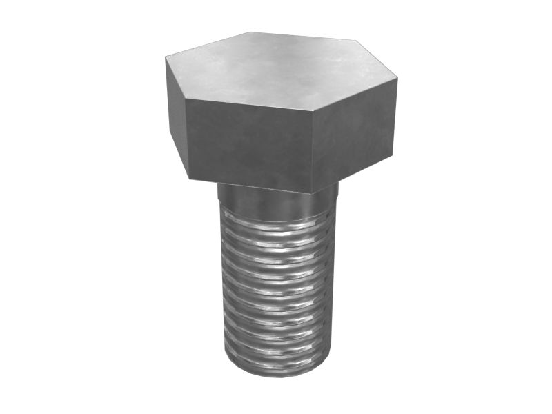 Болт с шестигранной головкой, M10-1,5 20 мм