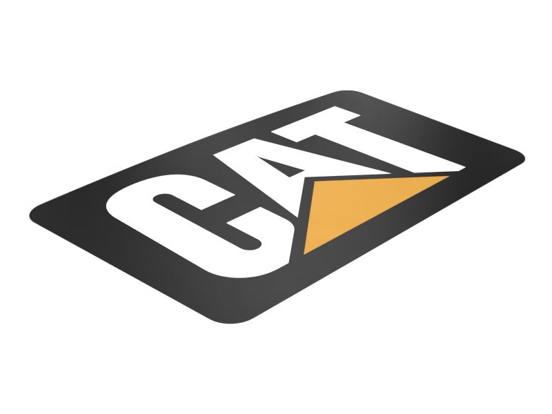 Наклейка с товарным знаком CAT