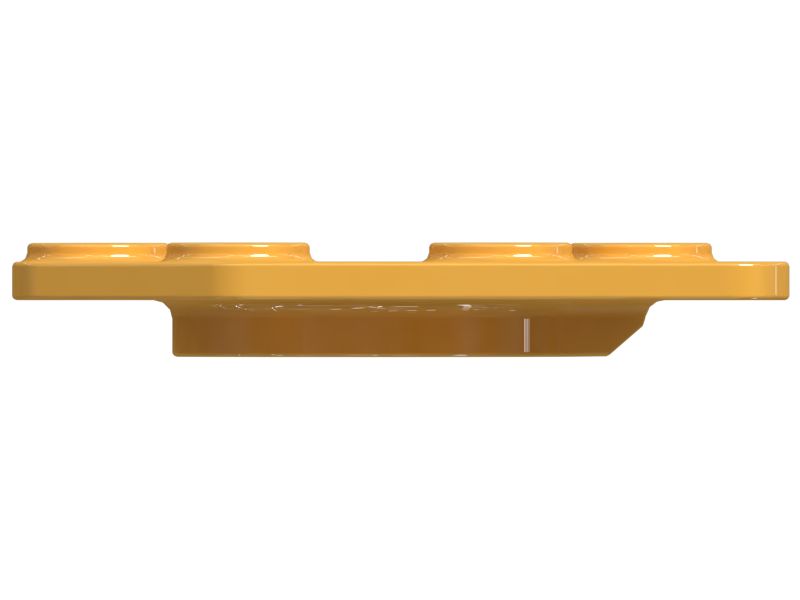 Левая направляющая ковша скрепера