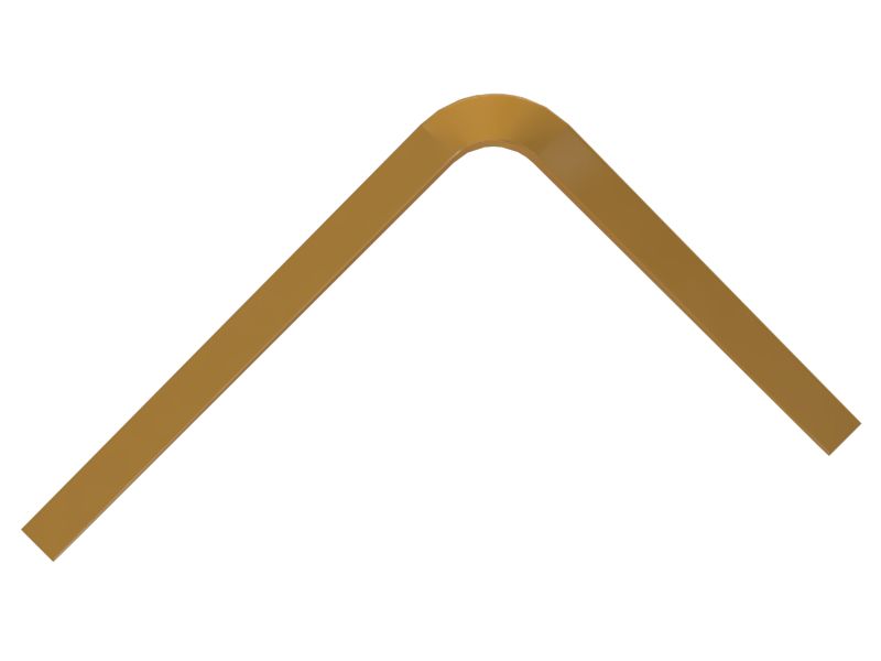 Угловая накладка пластины козырька