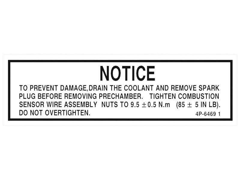 Наклейка с примечанием