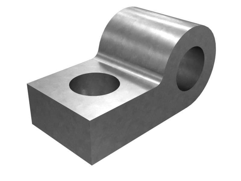 9L-6329: Стальной блок, общая длина 50,80 мм