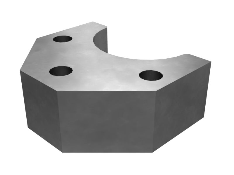 Монтажная опора радиатора