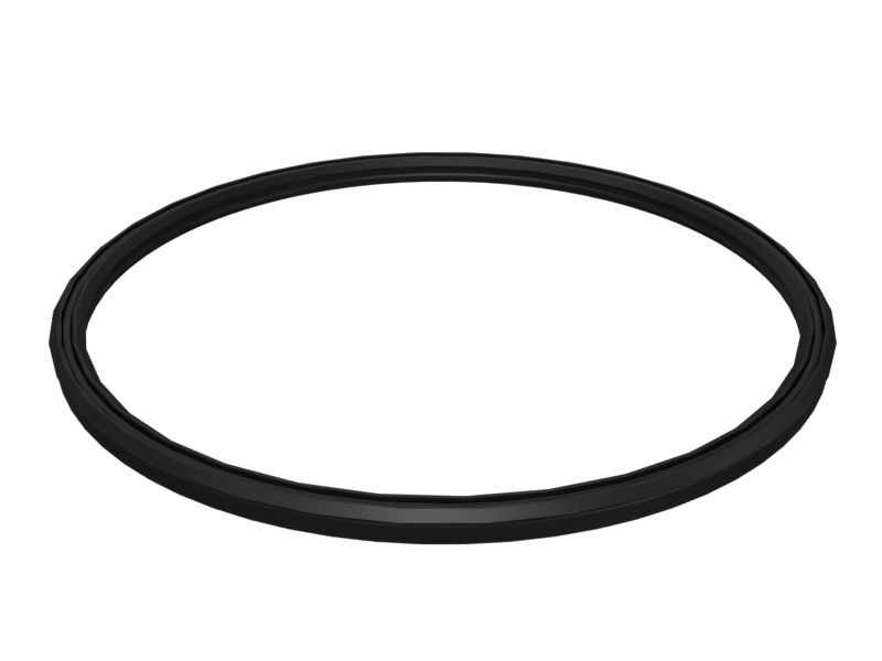 Уплотнение П-образной манжеты, диаметр штока 215,9 мм