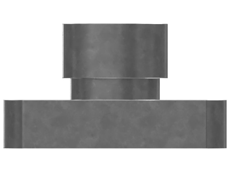 Хомут с гайкой M6X1