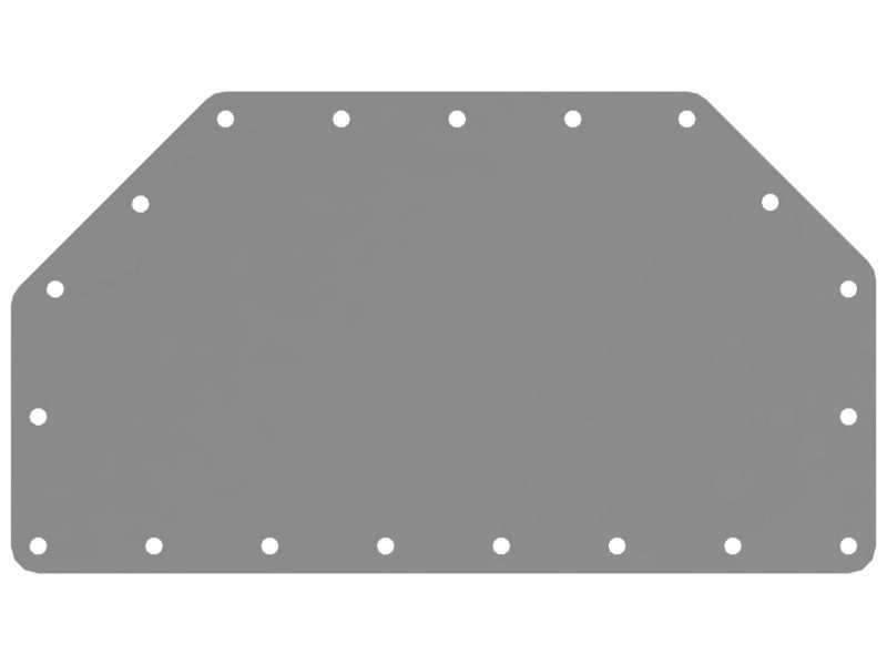 Задняя крышка коробки передач