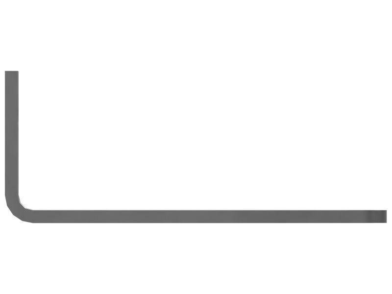 Угловой кронштейн, толщина 5 мм