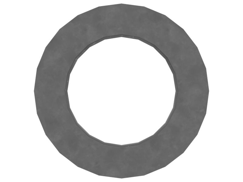 Полая прокладка, длина 62,39 мм