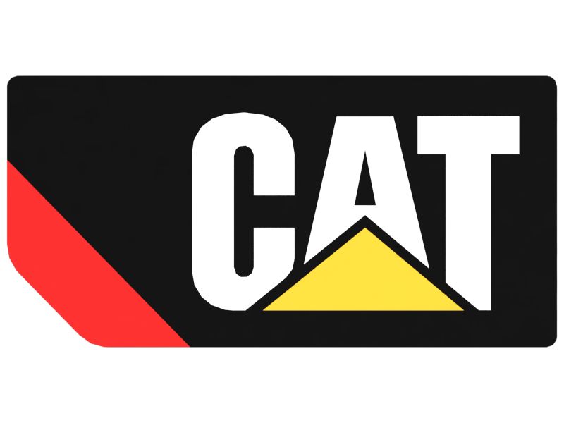Наклейка с товарным знаком CAT