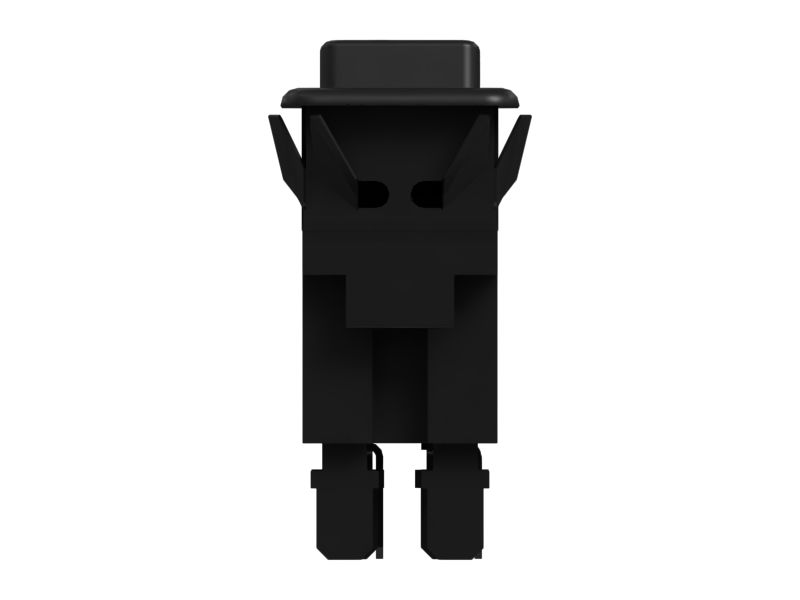 Кулисный переключатель с подсветкой, 24 В