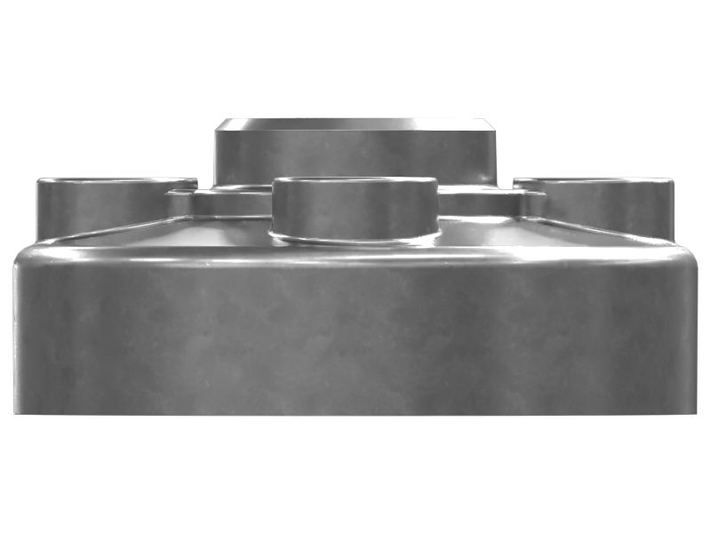 Пластина держателя вентилятора