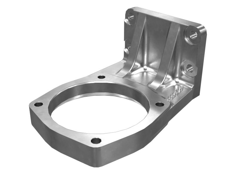 Левосторонняя коленчатая опорная втулка