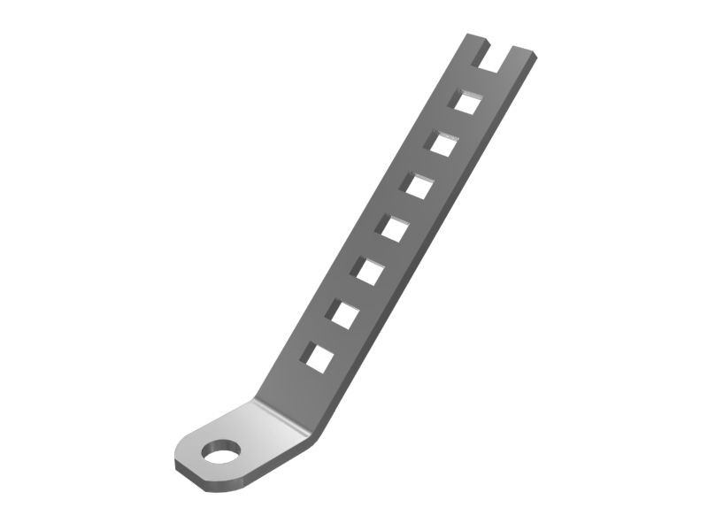 Монтажный проволочный зажим лестницы, длина 75 мм