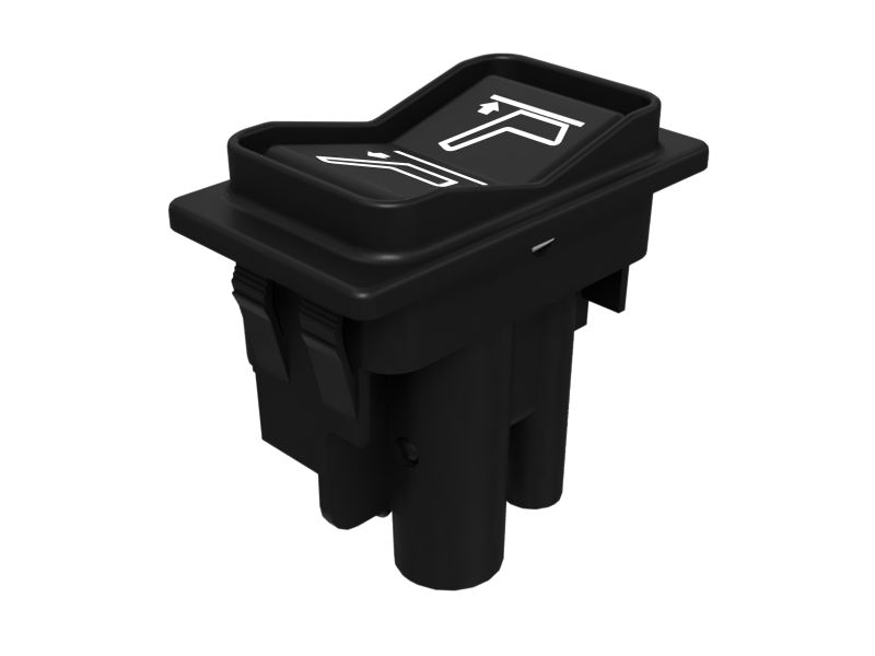 Пневматический переключатель подвески сиденья