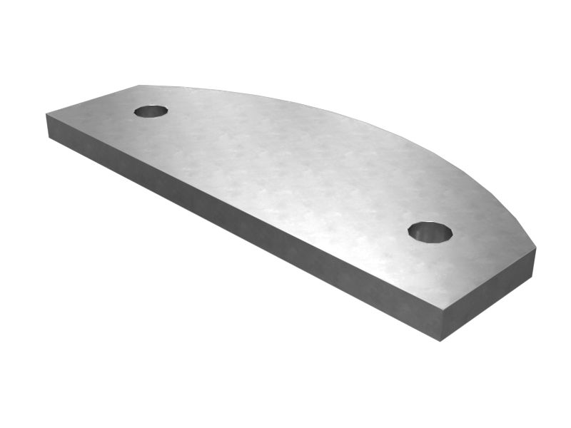 276-4439: Направляющая пластина, толщина 4,8 мм