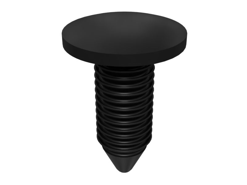 Зажим елочного типа для облицовки кабины