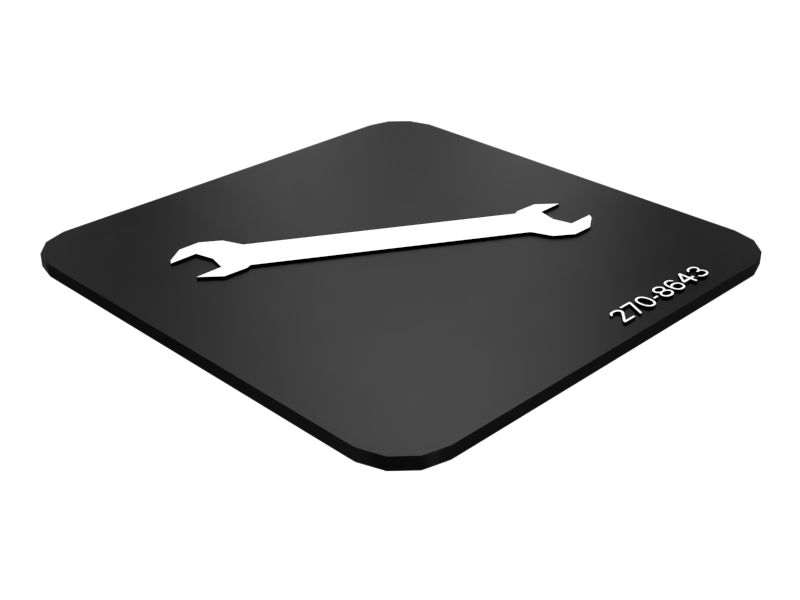 Наклейка блокировки для обслуживания