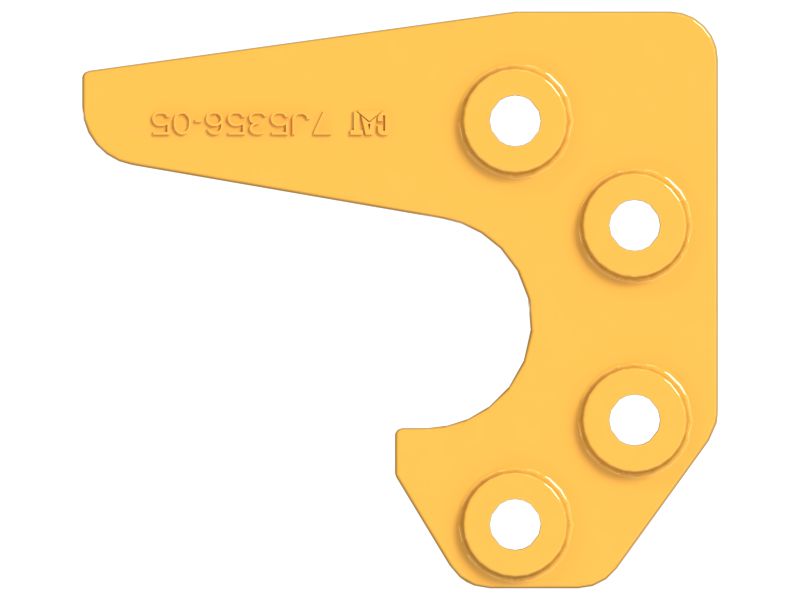 Левая направляющая ковша скрепера