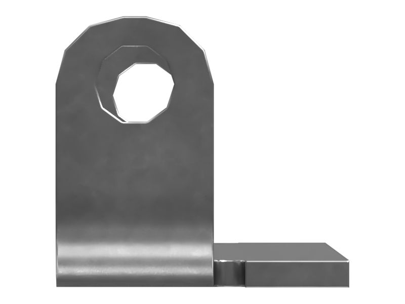 Опорная пластина ролика, толщина 6 мм