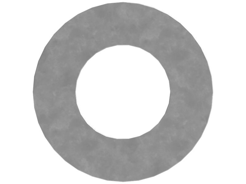 Плоская шайба, толщина 2 мм