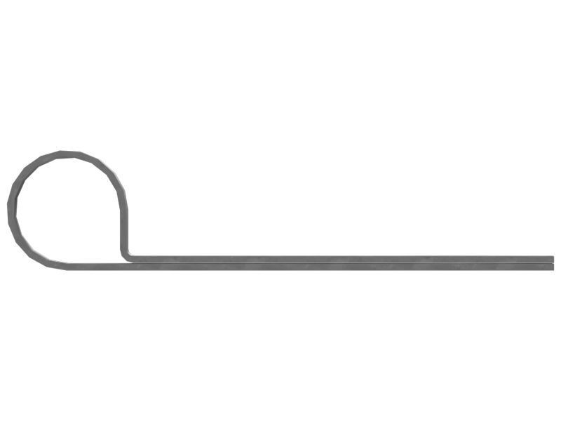 Петлевой зажим, внутренний диаметр 12,7 мм