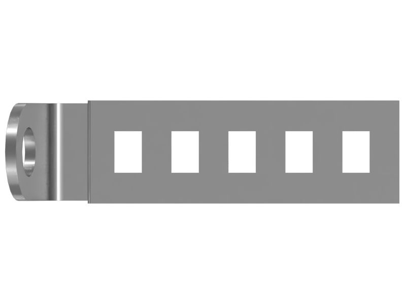 Монтажный проволочный зажим лестницы, длина 70,1 мм