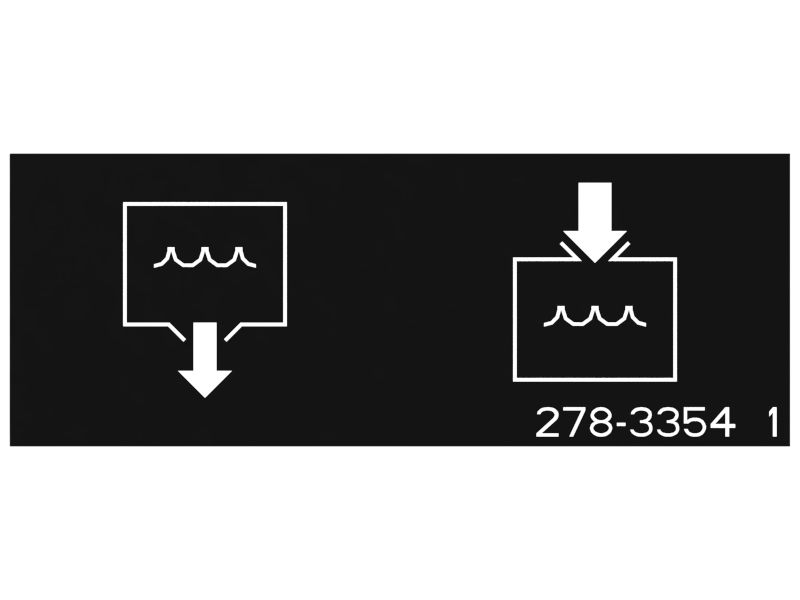 Наклейка для системы ОВКВ