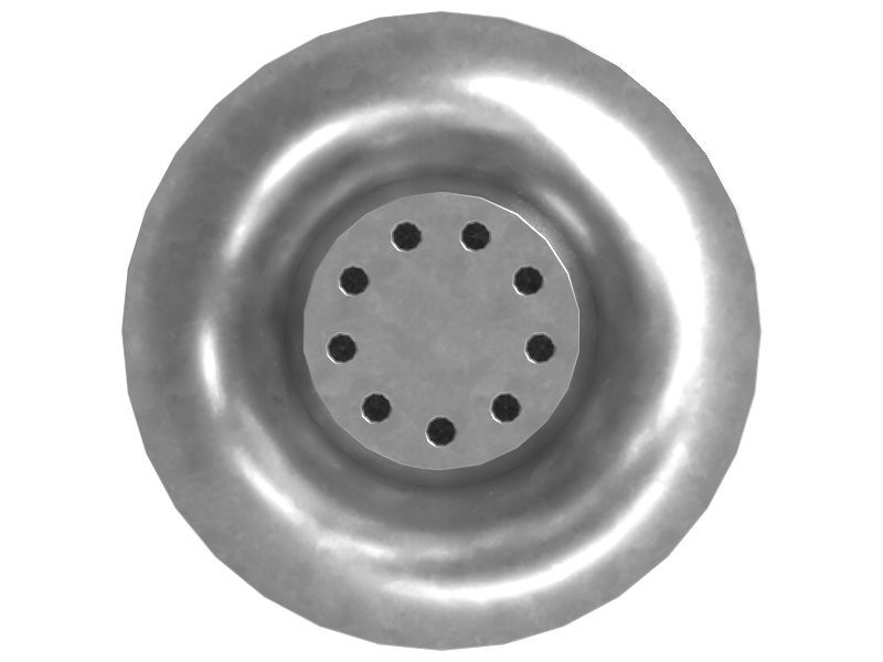 Вал подъемника, наружный диаметр 418 мм