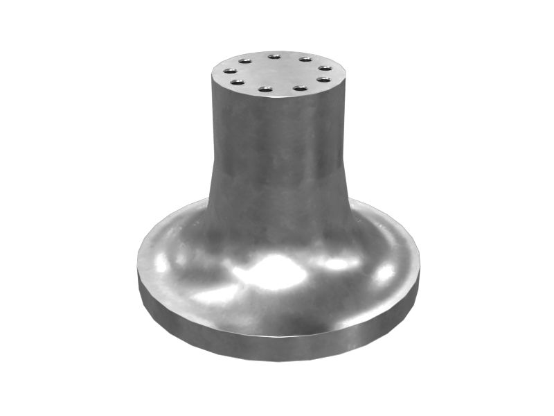 Вал подъемника, наружный диаметр 418 мм