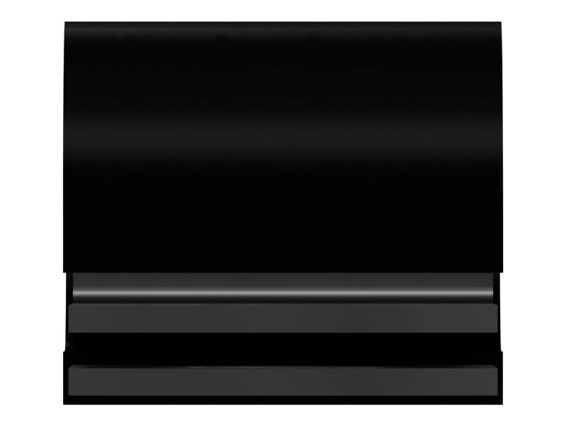 Р-образный зажим для одной трубы (петлевой зажим) с виниловым покрытием, 12,7 мм