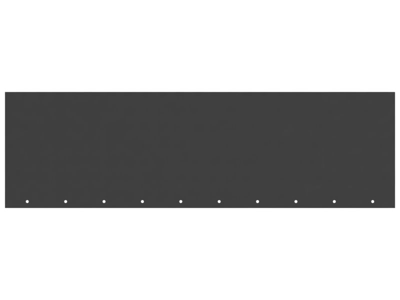 Грязезащитный щиток самосвального кузова