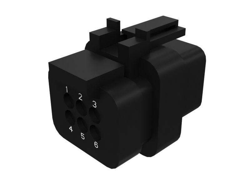 6-контактный штепсельный разъем