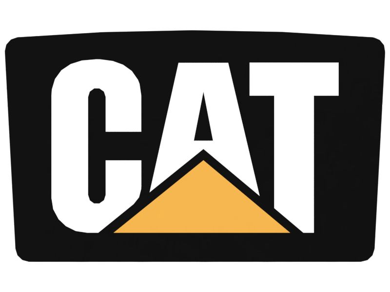 Наклейка с товарным знаком CAT