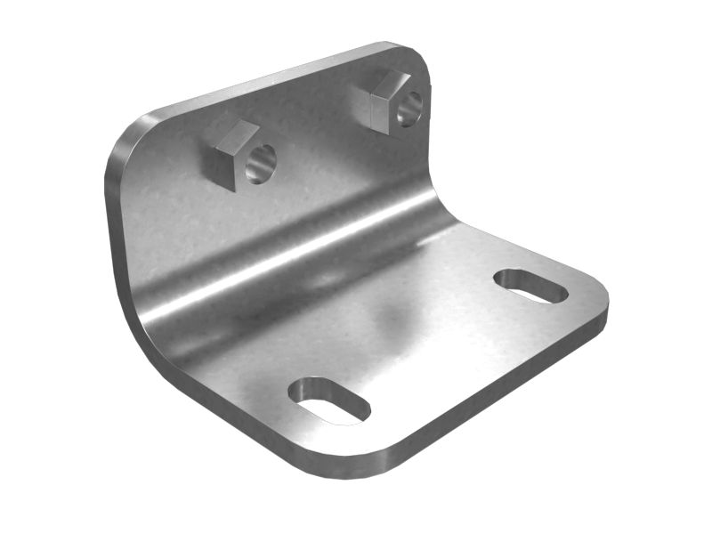 209-1729: Угловой кронштейн, толщина 6 мм