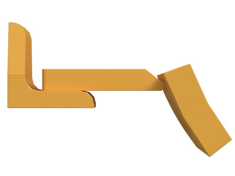 Уголок для выдвижения отвала