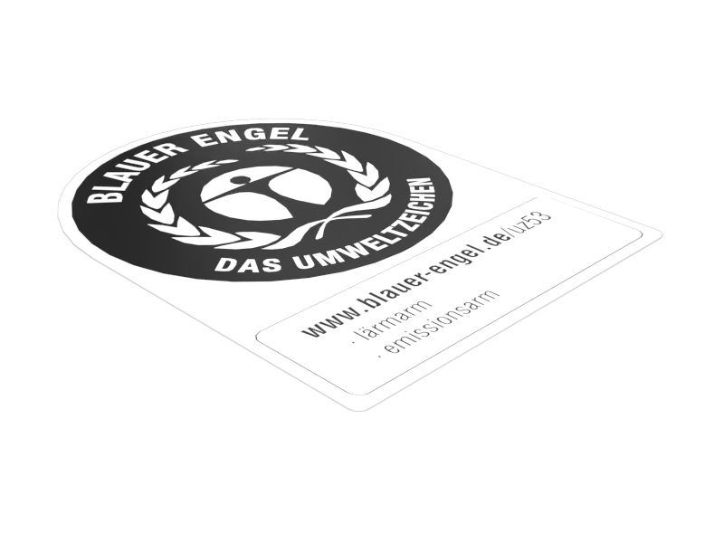 598-5093: Наклейка "Blue Angel