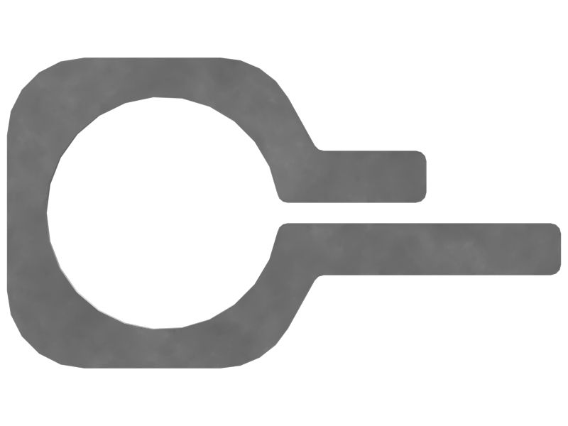 Хомут для крепления датчика, длина 107 мм