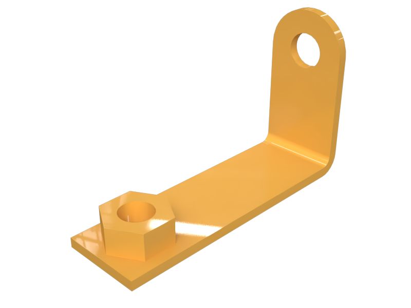 292-8741: Угловой кронштейн, толщина 3 мм