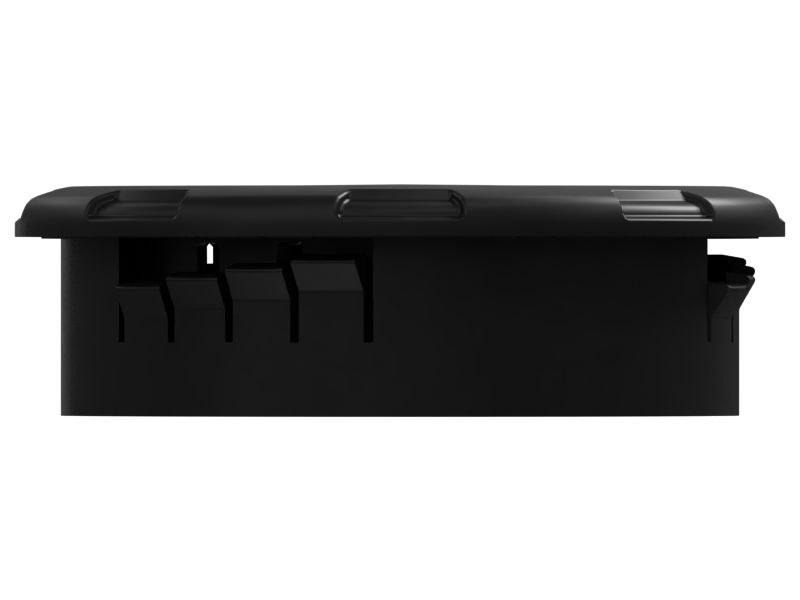 Черные нейлоновые жалюзи